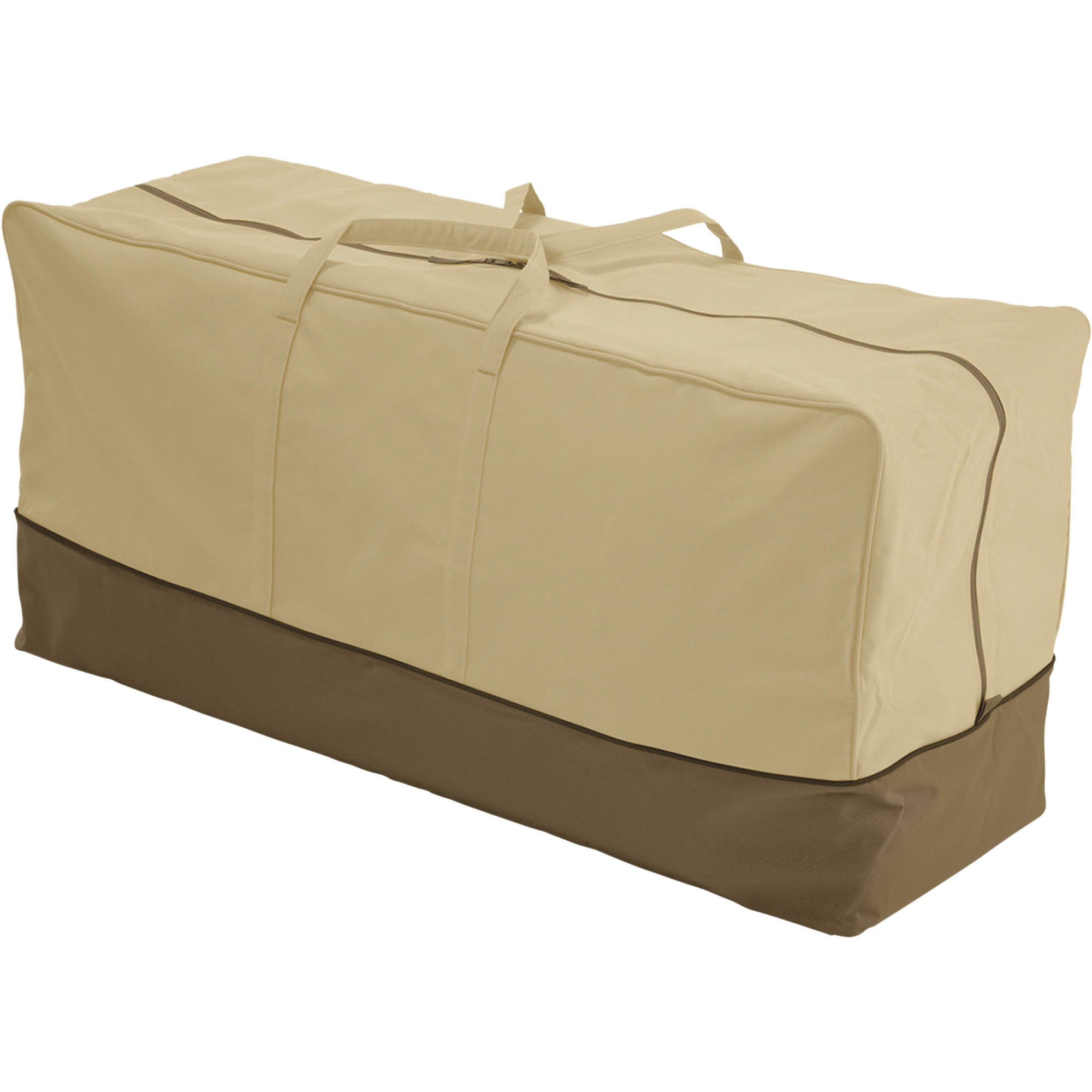 Classic Accessories Veranda Patio Cushion & Cover Storage Bag, Pebble, 45 1/2in.L x 13 3/4in.W x 20in.H, Model# 78982